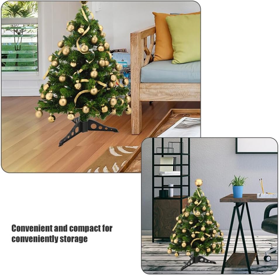 Plastic Xmas Tree Bracket Christmas Tree Base Stand Mat Sturdy Support for Home Decor