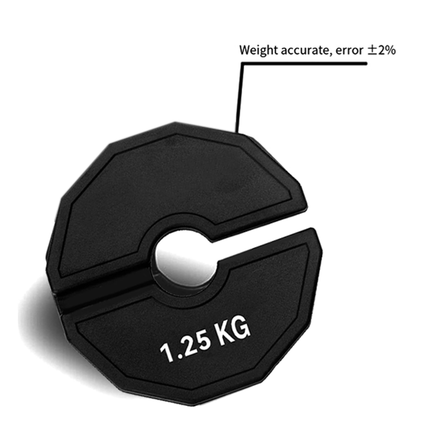 4X Gym Micro-Plates Hantle Frakcyjne Talerze Ciężarków Gumowe Talerze Ciężarków Frakcyjne Talerze Ciężarków Dodatek Zmień Czarny 1.25kg