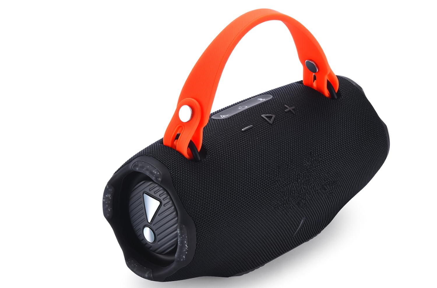 Silicone Carrying Strap for JBL Xtreme 4/Xtreme 3/Xtreme 2 Portable Bluetooth Speaker,Xtreme Removable Anti-Slip Travel Handle Belt(Orange)