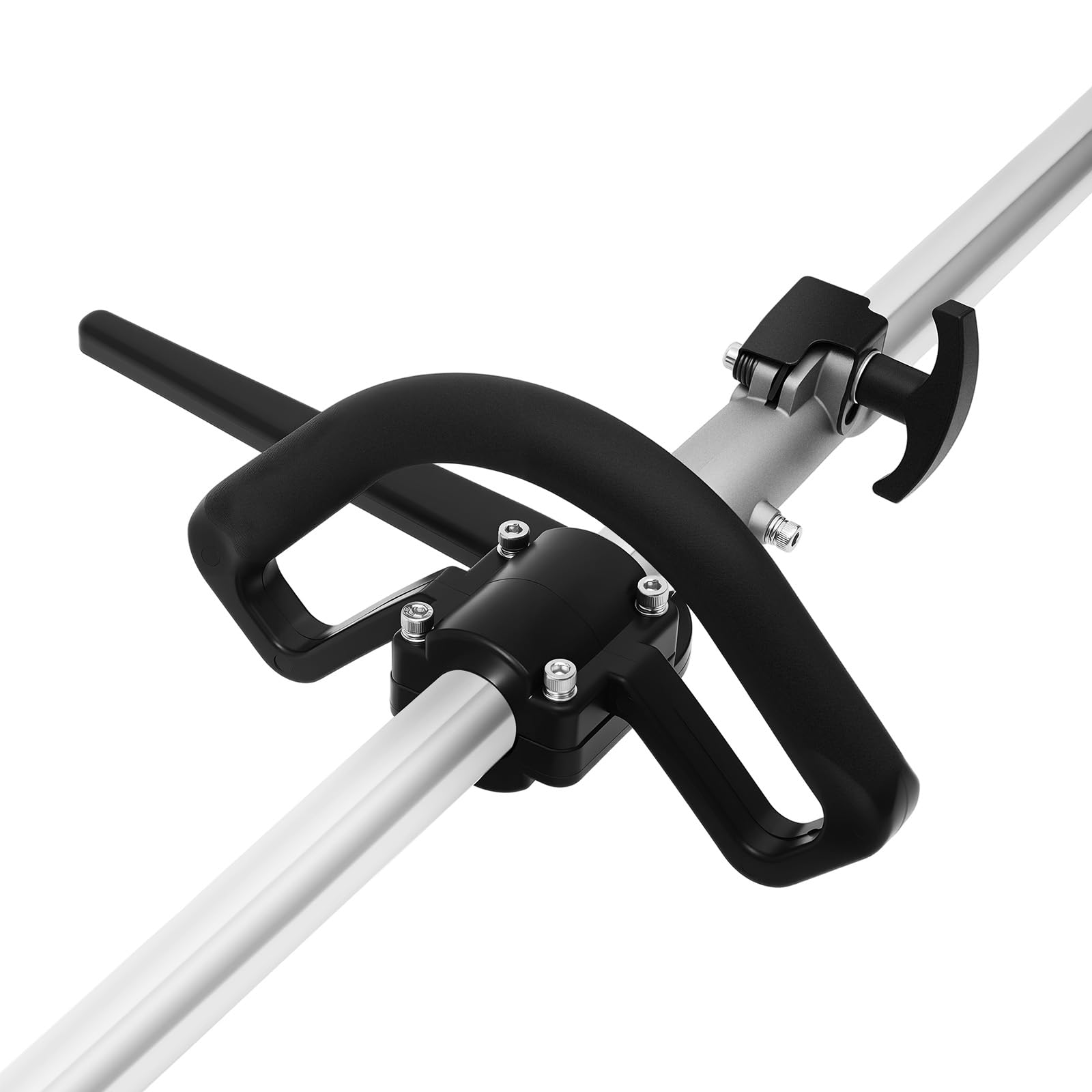 52 cc, 2,3 HP 2 colpi 1 l, azionato a mano, scopa, pulitore per strada, soffiatore di neve, motore raffreddato ad aria, per la pulizia all'aperto, giardino, patio, prato, walkways viali