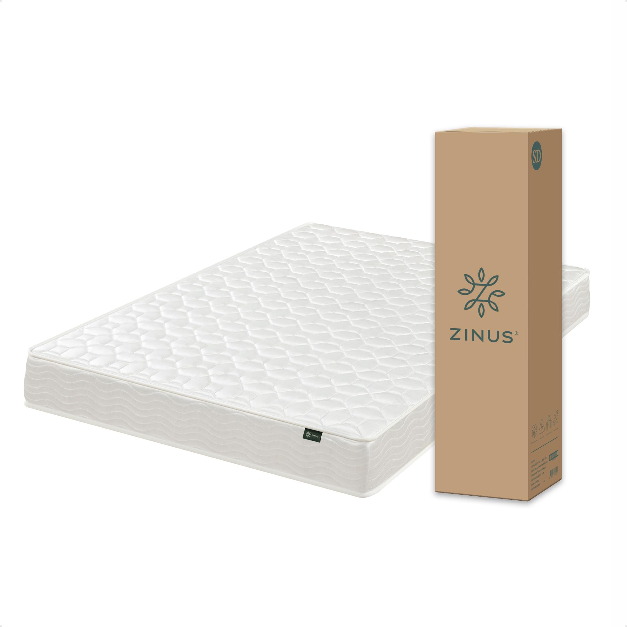 Amazon.co.jp: ZINUS BASIC マットレス ポケットコイル 20cm ホワイト