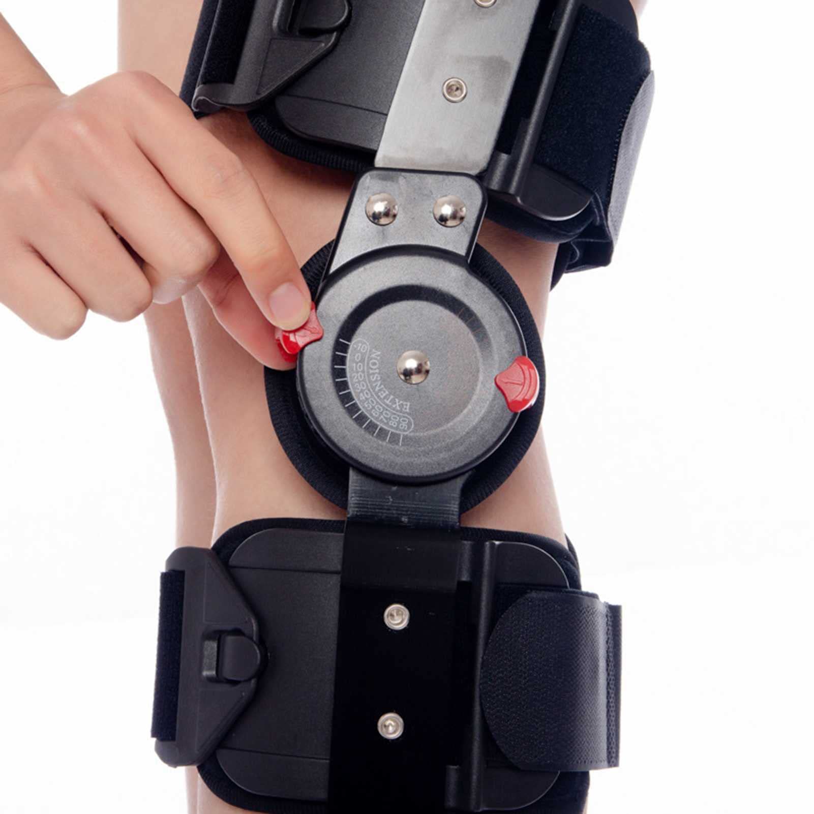 Orteza Na Kolano, Stabilizator Zawiasowy - Regulowany Stabilizator Ortopedyczny Dla Kobiet I Mężczyzn