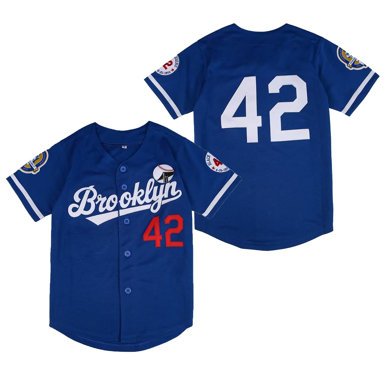 Youth Black Legend Baseball Uniform 42