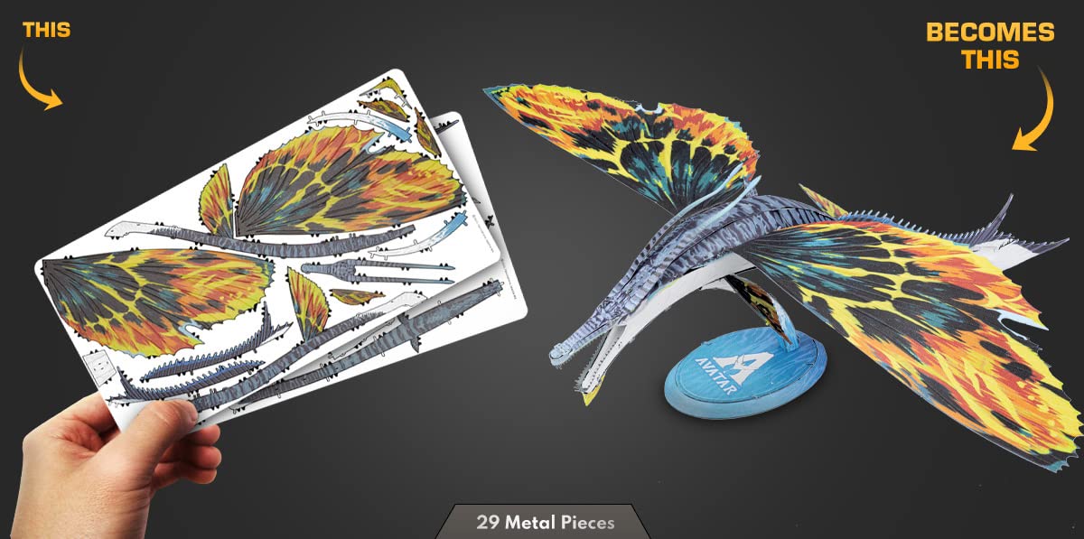 Metal Earth Premium Series Avatar 2 Skimwing 3D Metal Model Kit Fascinations