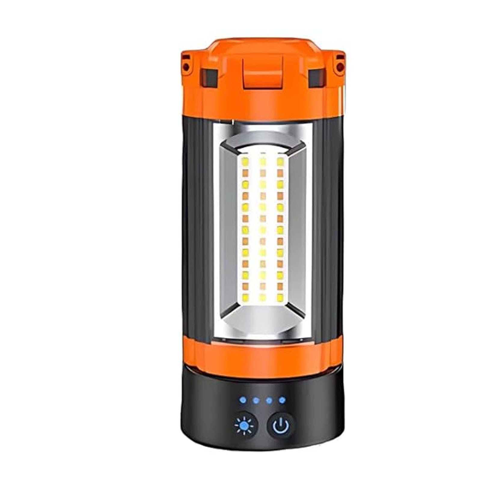 LED Work Light, Portable Camping Light with Detachable Tripod, 6ft Max Height, Rechargeable Cordless Flashlight with 3 LED Lamp Heads, 2500 Lumens Dimmable Emergency Light Light