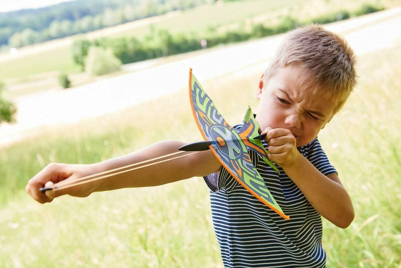 HABA 303572 Terra Kids Slingshot glider for Ages 6 and Up