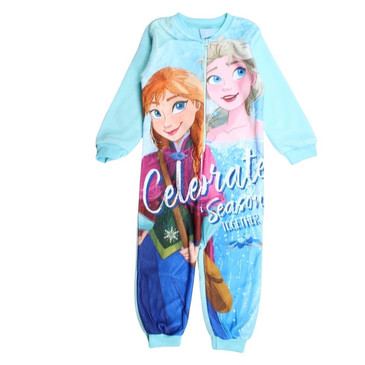 Disney Combinaison Polaire la Reine des Neiges Ensemble de Pijama Fille