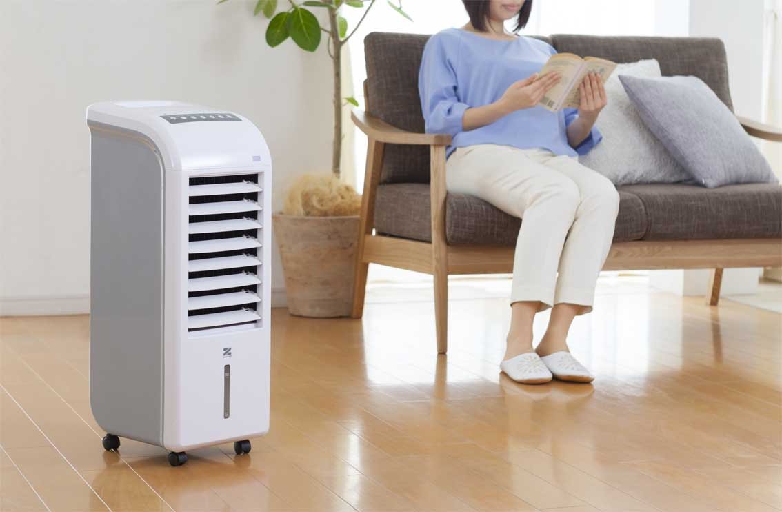 Amazon | ゼンケン スリム温冷風扇（加湿機能付き） 【オールシーズン 