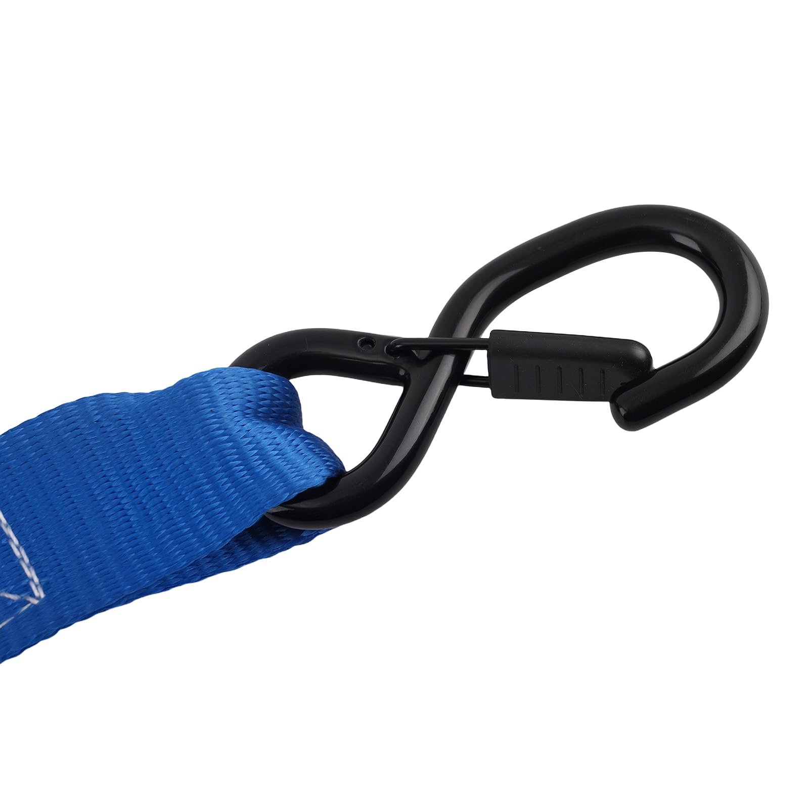maXpeedingrods Spanngurte Ratschen Zurrgurte Set 4-teilig 2362kg | mit Soft Loops & S-Haken, 2.4m x 4cm inkl. Tasche& Handschuhe – für Motorrad, ATV, Auto, LKW, Transport - Blau