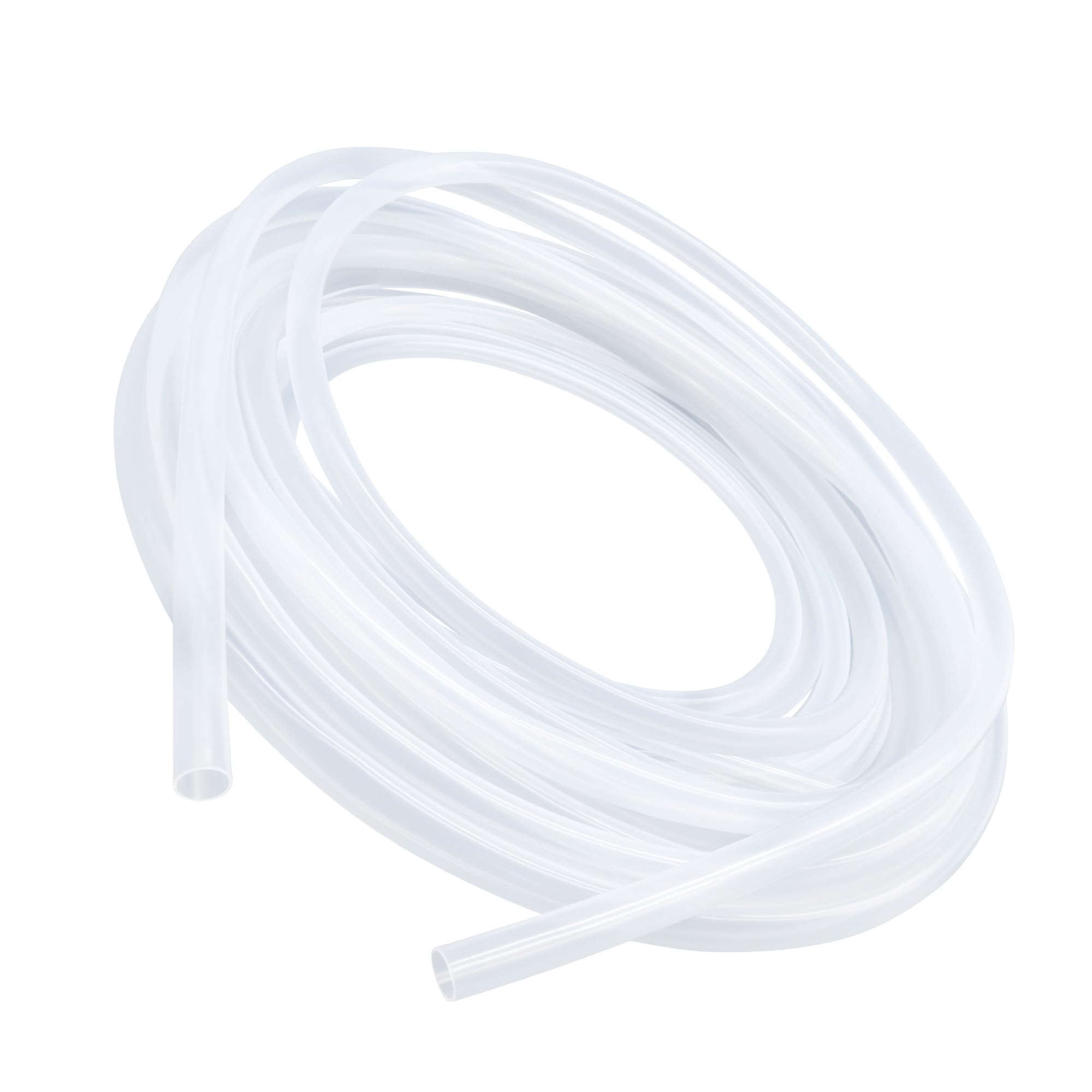Lavmhab Transparent Silicone Tubing Food Grade Hoses 7Mm X 10Mm, Length 10 Meters (32.8Ft), Flexible Silicone Rubber Tube Air Hose Water Pipes