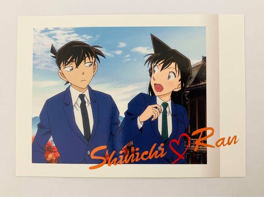 名探偵コナン　ストーリーカード　工藤新一　毛利蘭　人気柄　激レア 名探偵コナン ストーリーカード 工藤新一 毛利蘭 人気柄 激レア