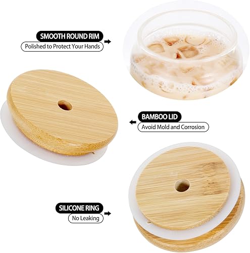 Miniatura 5 de SOGLIM Regalos para mujeres y hombres, vasos para beber con tapas y pajitas, regalo de agradecimiento para compañeros de trabajo, regalos de Navidad