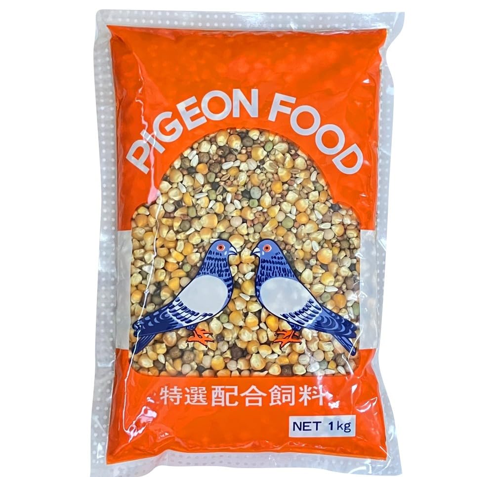 Amazon | ハチマルペット商会 ハトのえさ 1kg PIGEON FOOD 鳥 とり