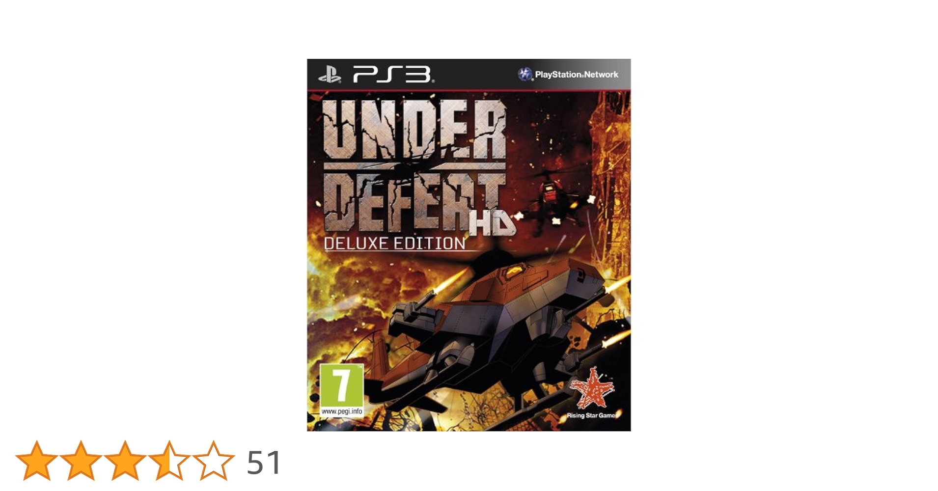 PS3 ソフト UNDER DEFEAT HD(アンダーディフィートHD) 限定版 グレフ Amazon | Under Defeat: Deluxe Edition (輸入版：北米
