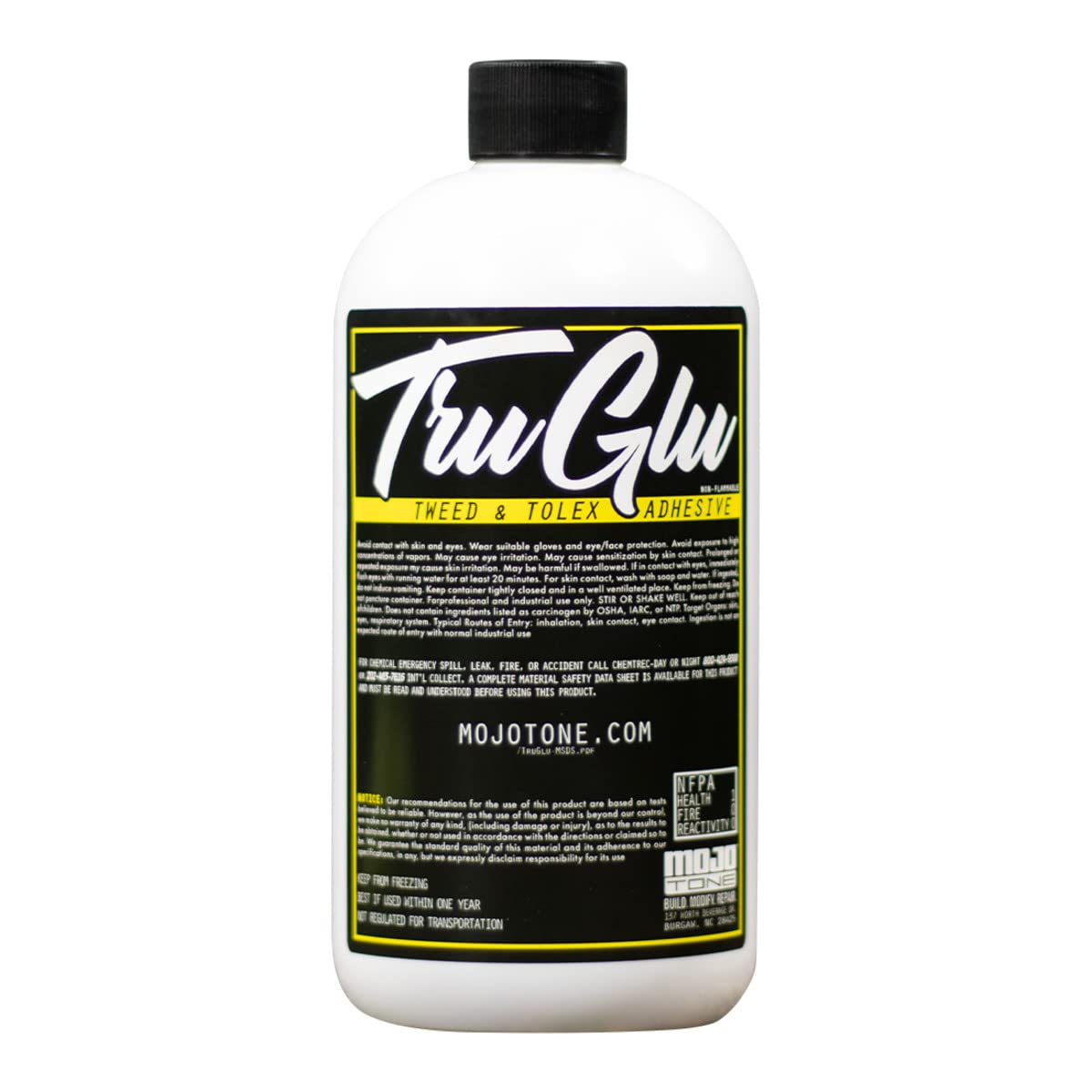 Mojotone TruGlu Tolex and Tweed Glue (32oz) White