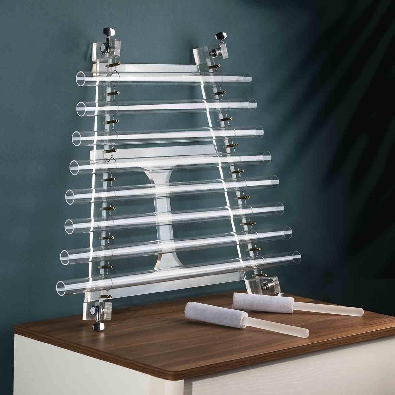 Crystal Singing Harp For Sound Therapy Healing Meditation Adjusting Emotional State Balancing Body Chakra Musical Instrument With Aluminum