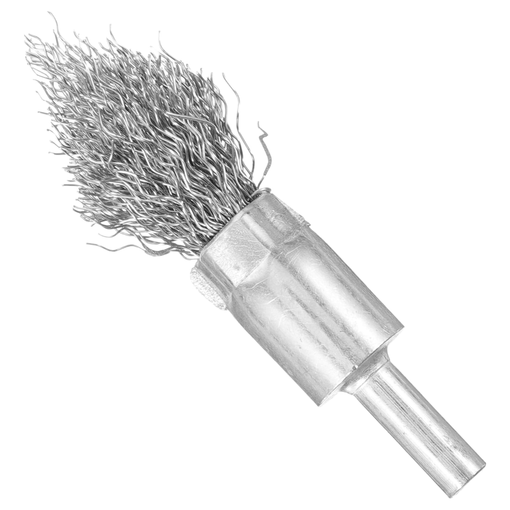 Garneck Extended Stainless Steel Wire Brush for Cleaning Pointed Tip for Pipe Cleaning and Paint Removal Bristle Wire Scrub Brush for Efficient Cleaning Tasks