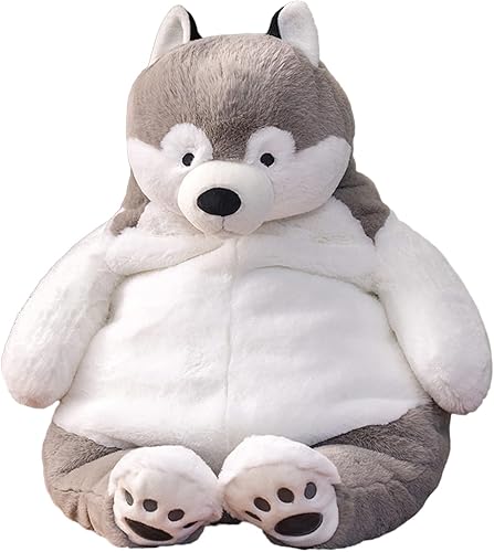 Miniatura 7 de Shiba Inu - Animales de peluche con peso, 21.5 pulgadas, 5.2 libras, juguete de peluche con peso grande para perros Shiba Inu, almohada de peluche