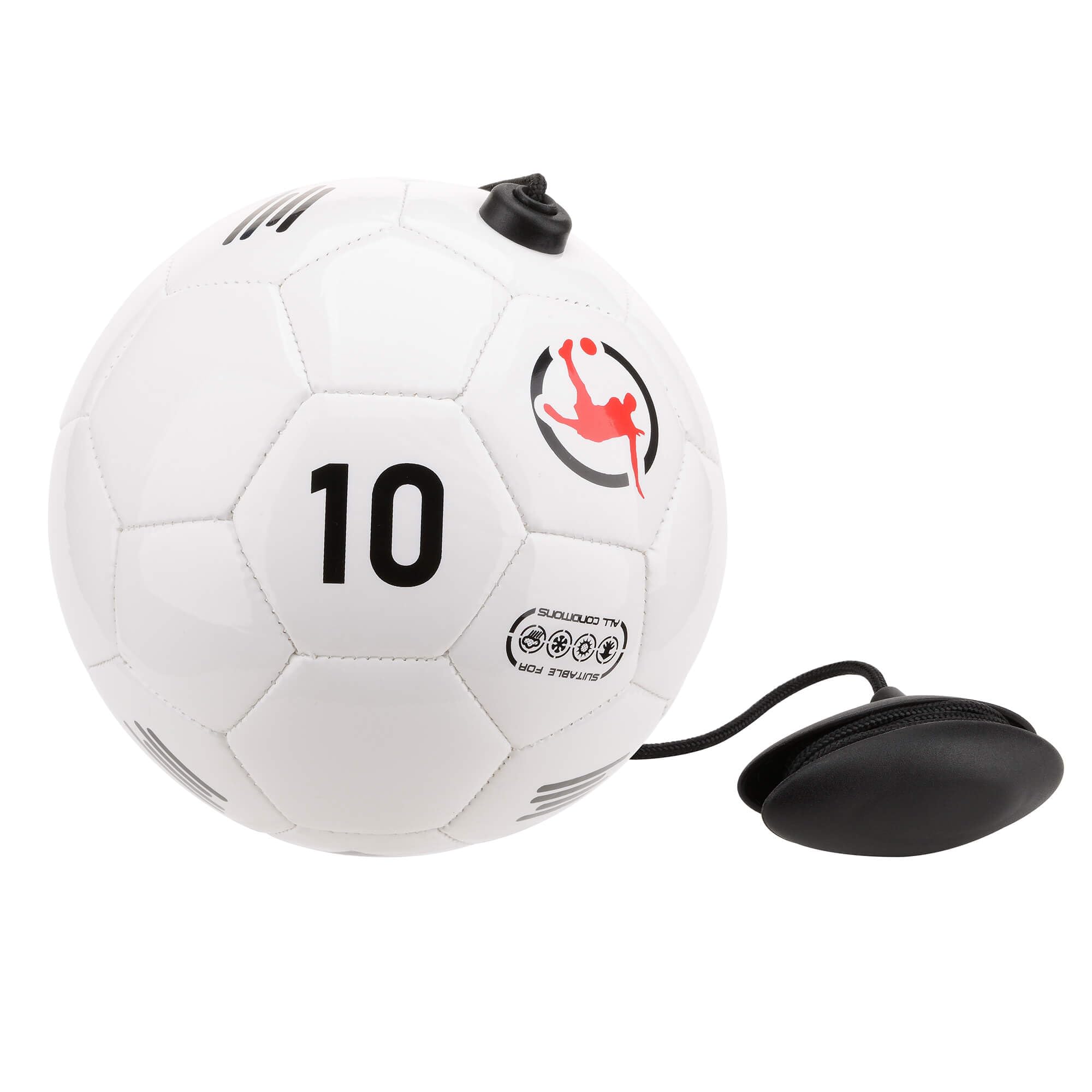 Soccer Kick Trainer - Registra No.10, Size 2 - Ideal for Soccer Ball Kick Training Solo or Group