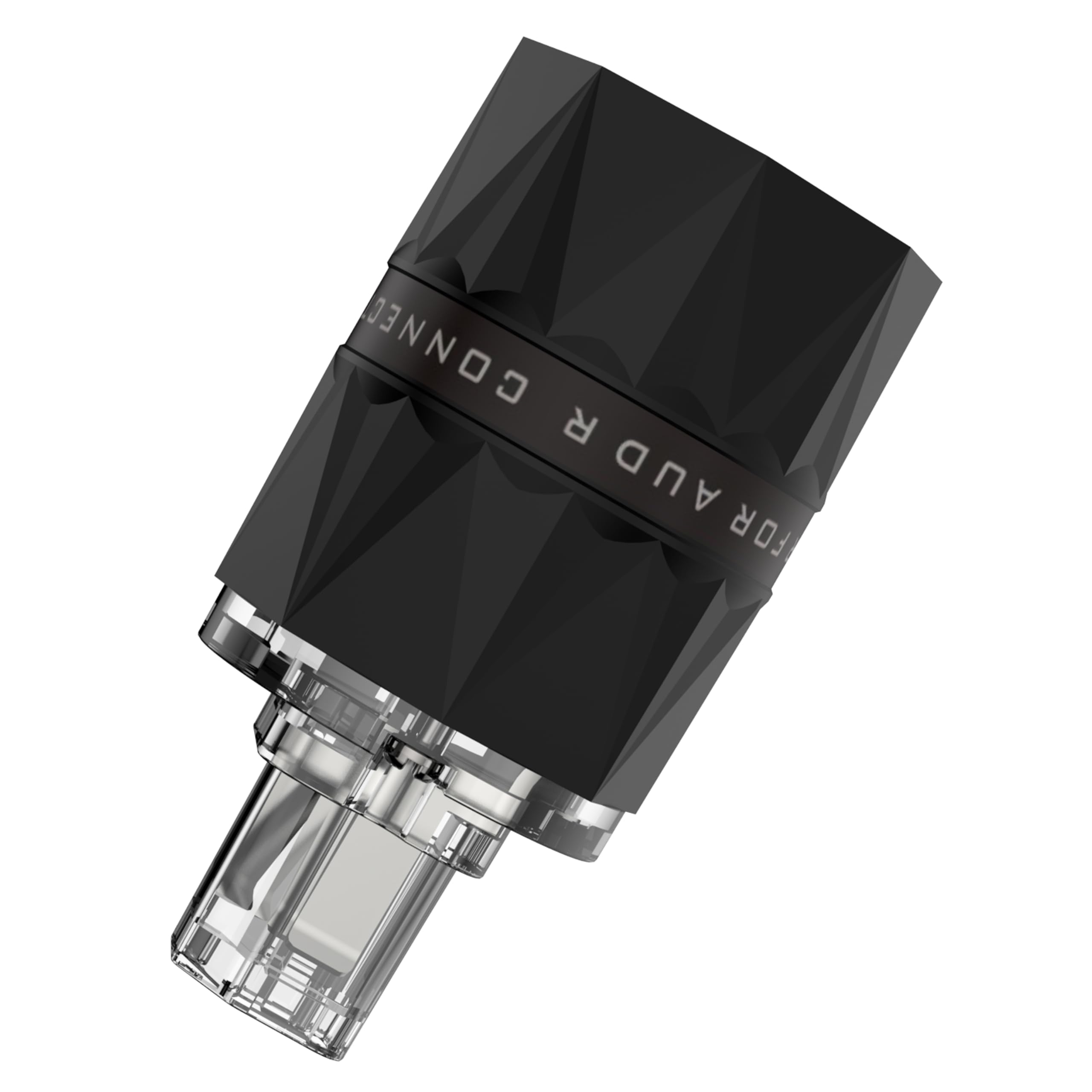 - Viborg HiFi Power Plug, VF503R, Rhodium-Plated Copper Non-Magnetic, 15A/125V 10A/250V AC, Audio Mains Plug, Set Screws, Hi-End IEC C15 Power Connector for DIY Audiophile Power Cable