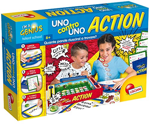 Liscianigiochi- I'm a Genius Uno Contro Uno Action, Multicolor, 68623