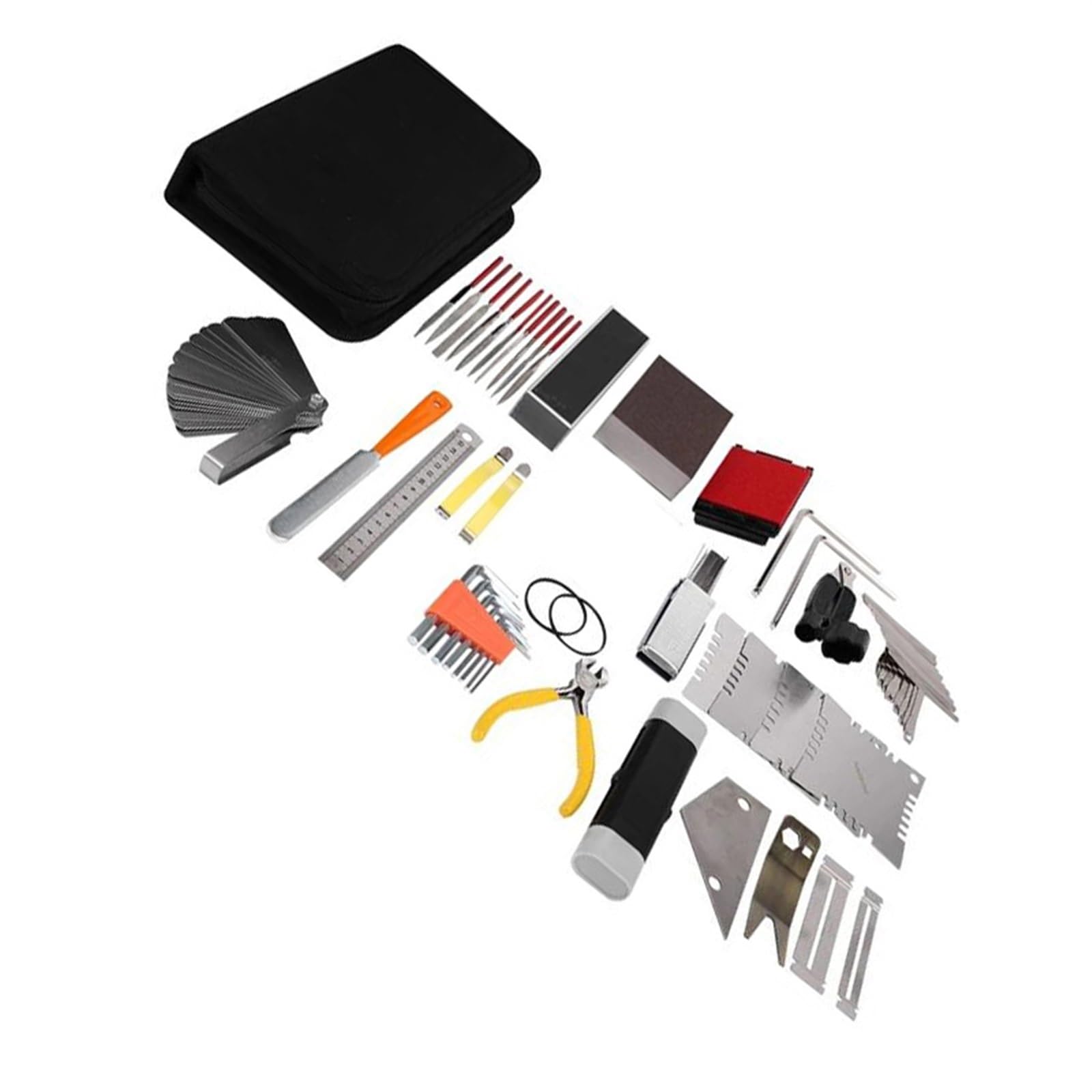 kit di installazione per chitarra Kit Di Riparazione Per Strumenti Per Chitarra Manutenzione Per Chitarra Elettrica Ukulele Basso Banjo E Altri Principianti A Corda Facile