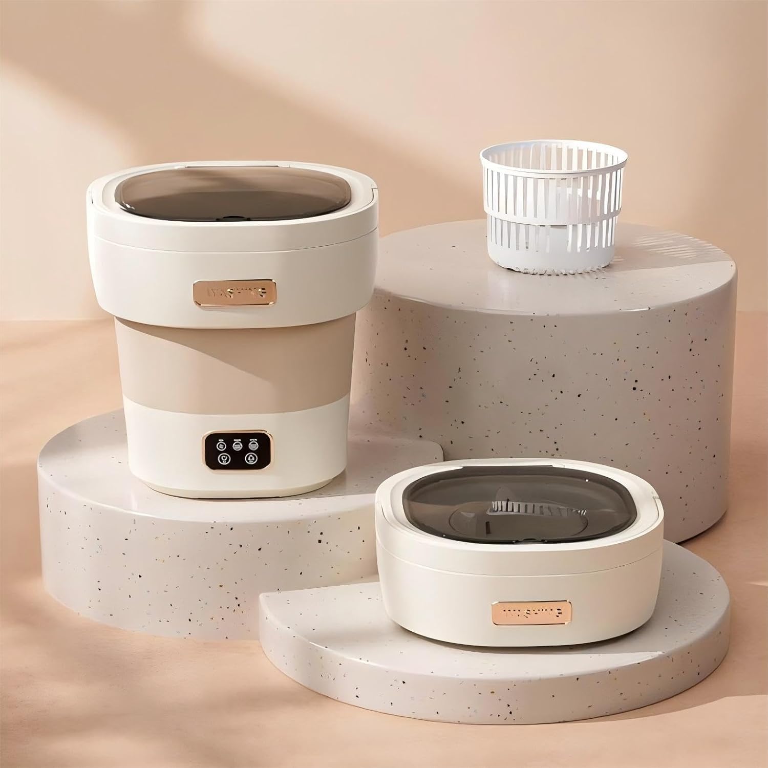 Amazon.co.jp: 【Adotpo】小型洗濯機 折りたたみ式 ミニ洗濯機 12L大