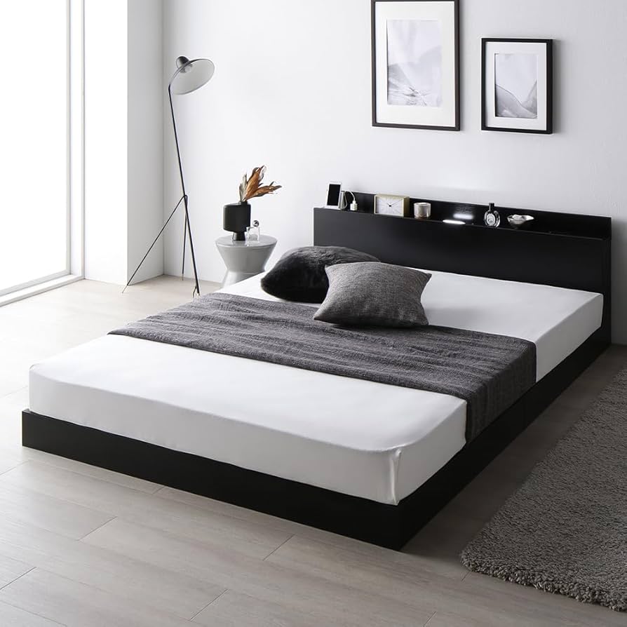 RASIK ベッド フレームのみ ロータイプ すのこ Famite ファミーテ Amazon｜RASIK ベッド シングル フレームのみ ブラック ロータイプ