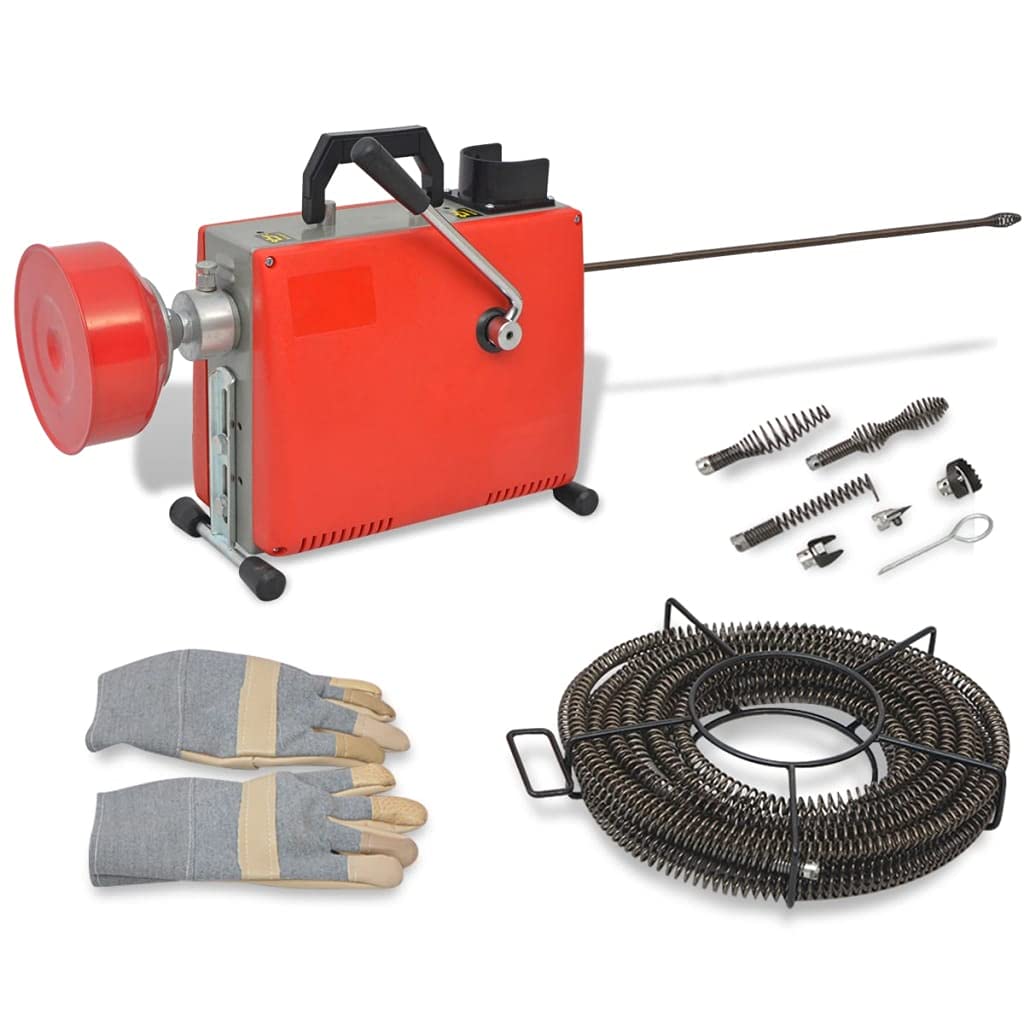Genérico Máquina para Limpieza de tuberías 250 W 15mx16mm 4,5mx9,5mm,Casa y jardín,Productos del hogar,Productos de Limpieza para el hogar,Productos para Limpieza del hogar-141881