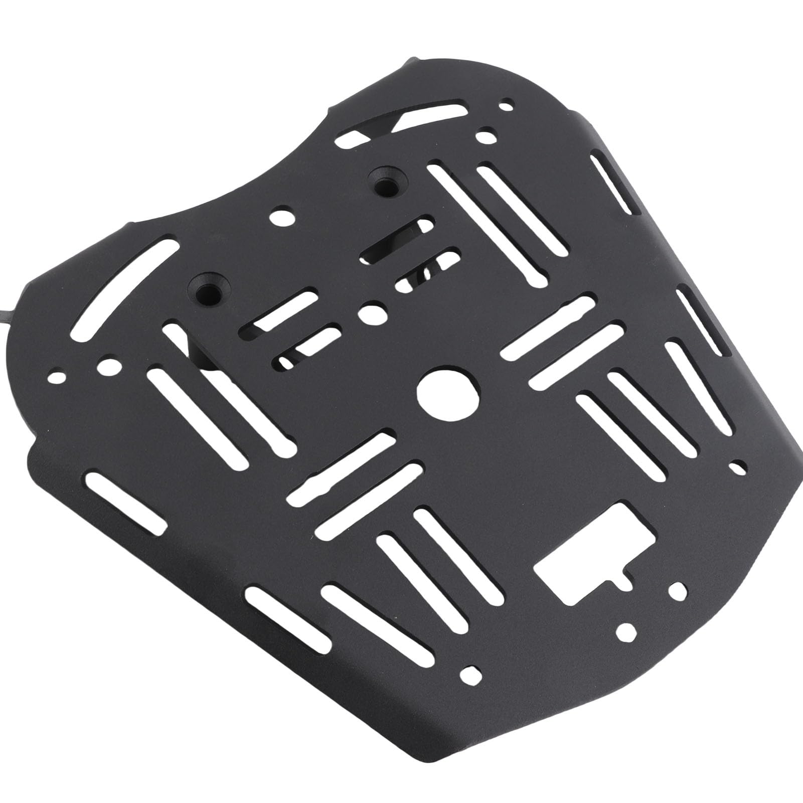 Zontes 368g 501g Motorrad Top-Hülle Montageplatte Kohlenstoffstahl Gepäckträger Grundplatte Schwarz