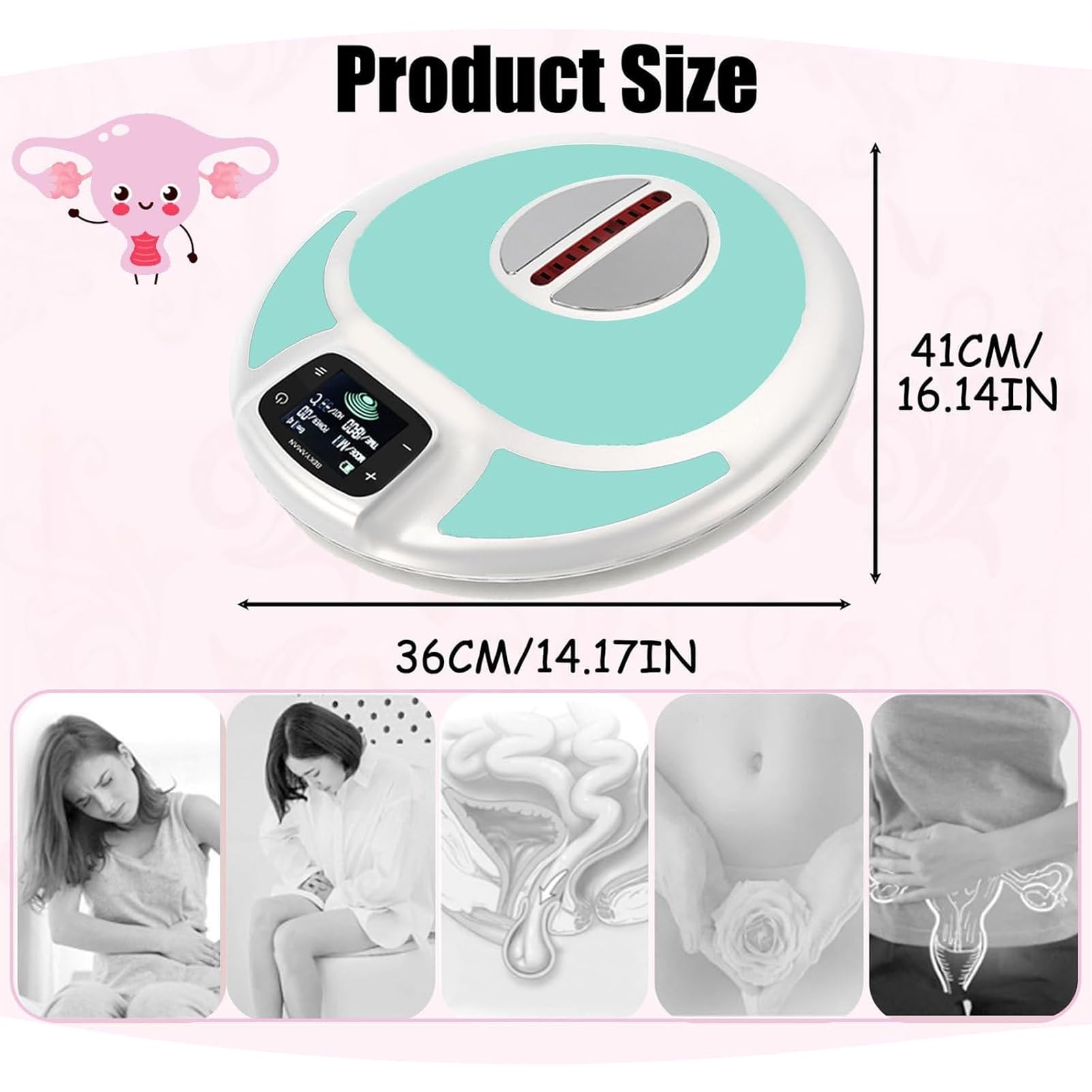 Sedia Kegel EMS, Elettrostimolatore Pavimento Pelvico con Intensità Regolabile, Sedia Kegel per Riposo Post Parto e Incontinenza, Rafforzatore Muscolare per Casa