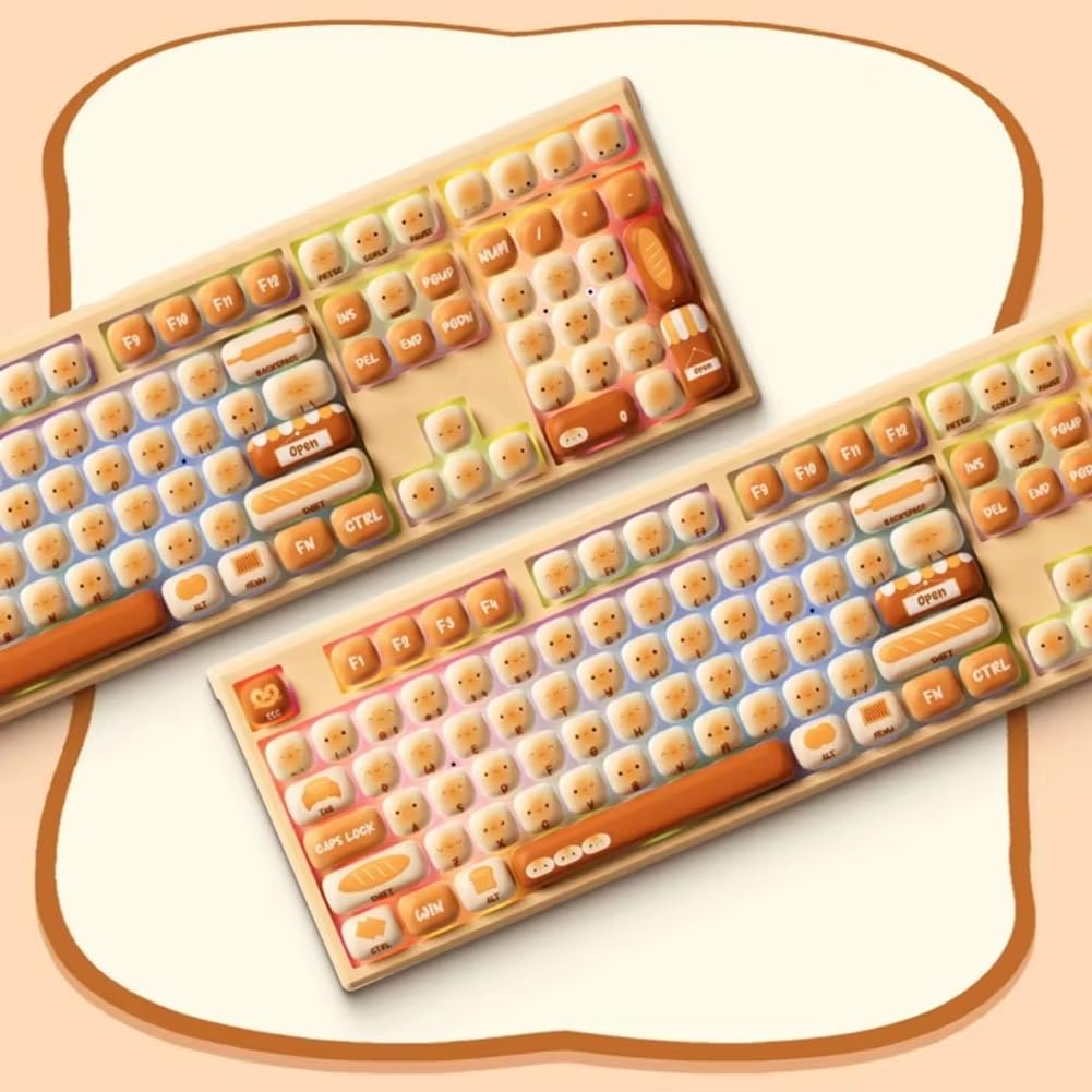 Teclado Mecánico Inalámbrico MG108B Perfil MOG RGB 108 Teclas Tamaño Completo Intercambio en Caliente USB / 2.4G / BT 5.0