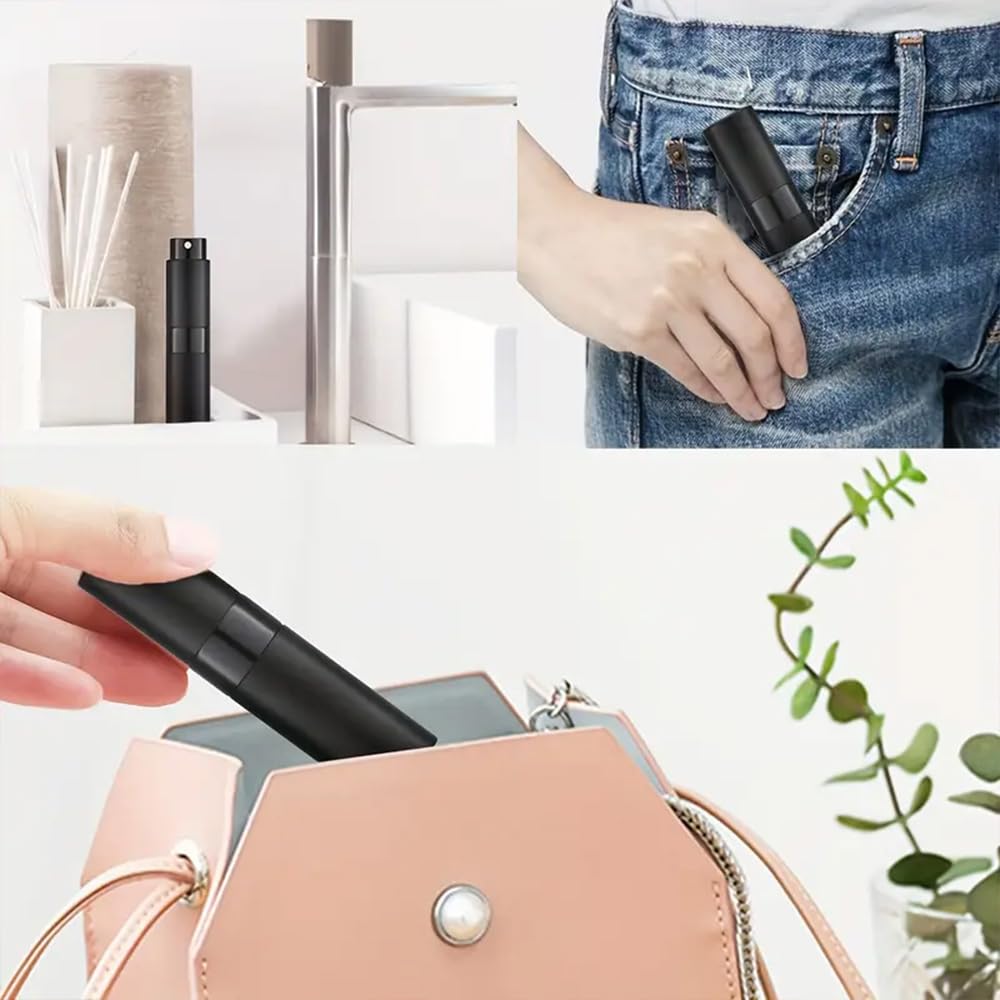 Juego de tarros de cosméticos recargables, 3 tarros vacíos de aluminio de alta calidad con capacidad de 8 ml — view 4