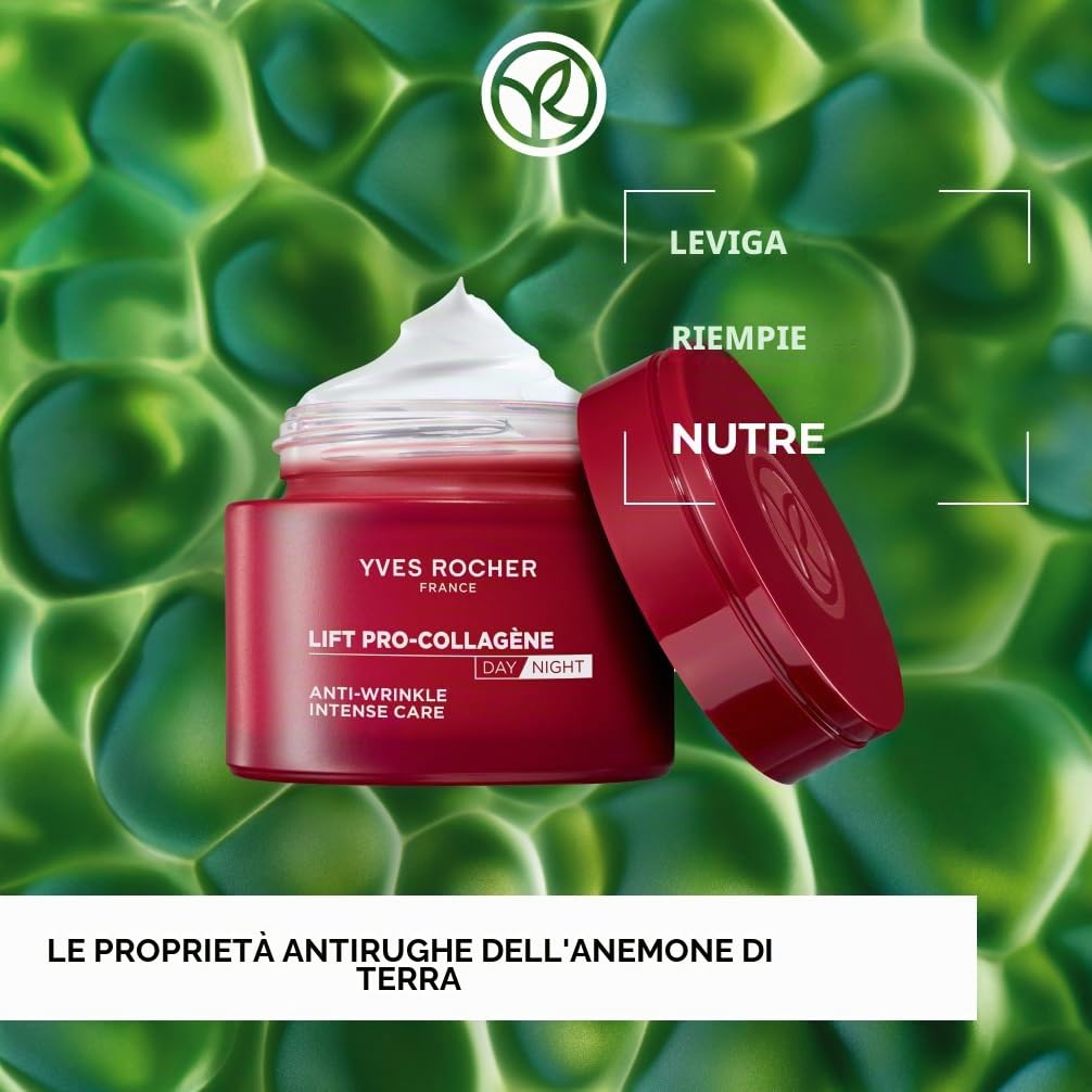 Yves Rocher Lift Pro-Collagène Trattamento Anti-Rughe Rassodante Intenso Giorno e Notte