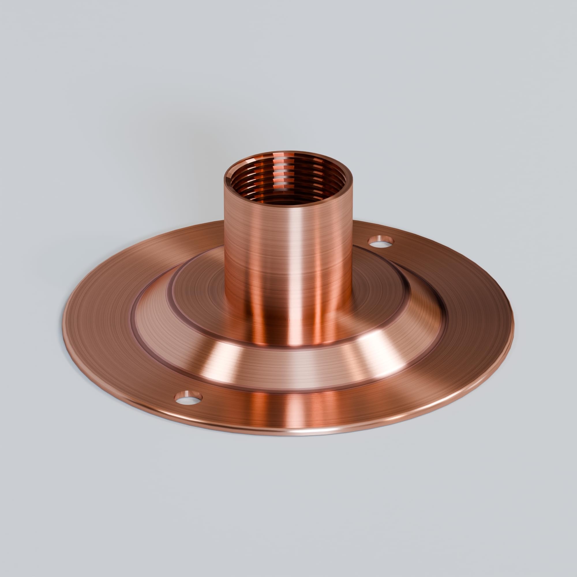 LEDSone 1Pcs 20mm Conduit Copper Dome Cover Durable Electrical Conduit Fitting with 20mm Nominal Size for Junction Boxes, Terminal Boxes, and Industrial Wiring Projects