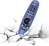 Vista 2 de Funda de silicona para control remoto LG Magic Remote, 2 paquetes con cordón