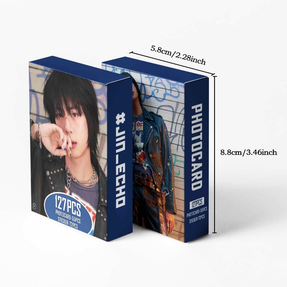 jin　EXS7枚セット Amazon.com: haianallo 127 Pcs JIN Photocards Album Echo Merch Jin