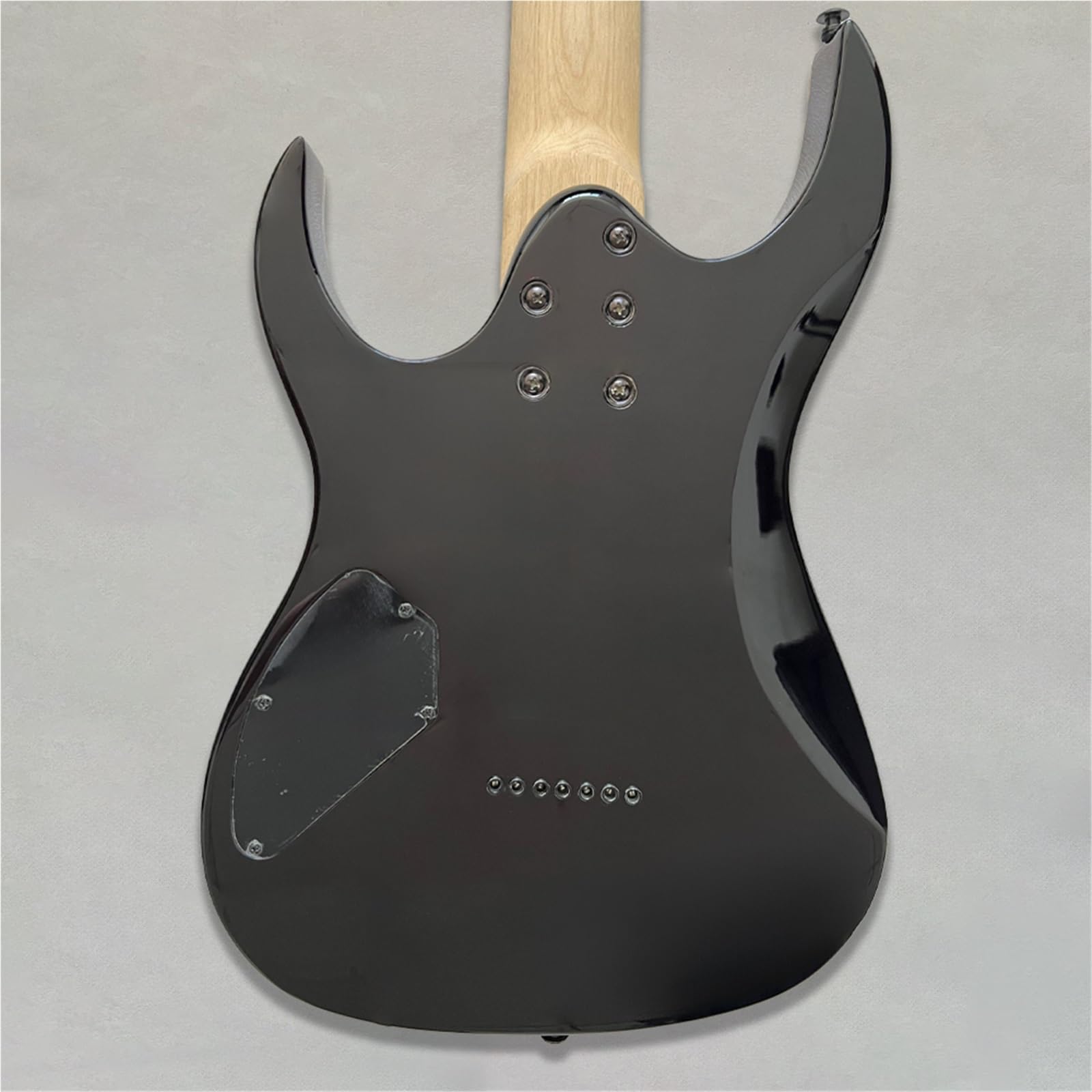 Chitarre Elettriche Adulti Chitarra Elettrica A 7 Corde Con Corpo In Mogano E Pickup Humoke