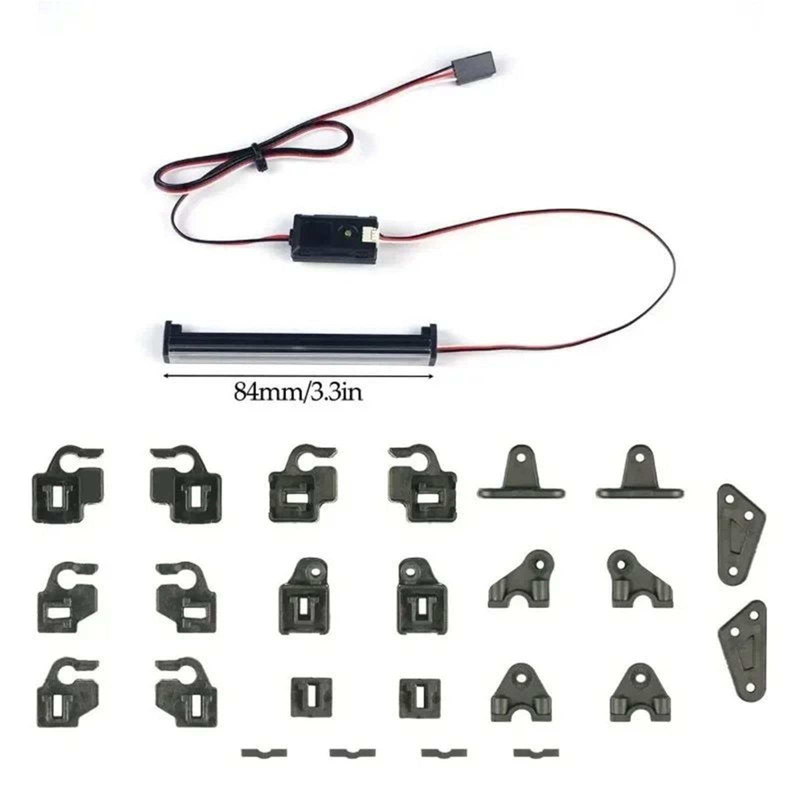 Lámpara Techo Barra Luces 7 Colores 12 Modos para TRX4 para UDR 1/10 RC
