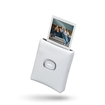 instax Fujifilm Square Link Smartphone Instant Photo Printer - White