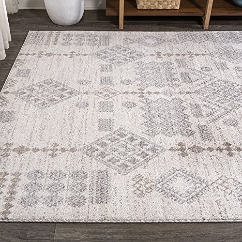 Tapis berbère géométrique poils ras 231x310 JONATHAN Y