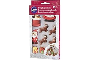 Wilton Gingerbread Scene Icing Decorations: Festive Delights for Your Holiday Creations