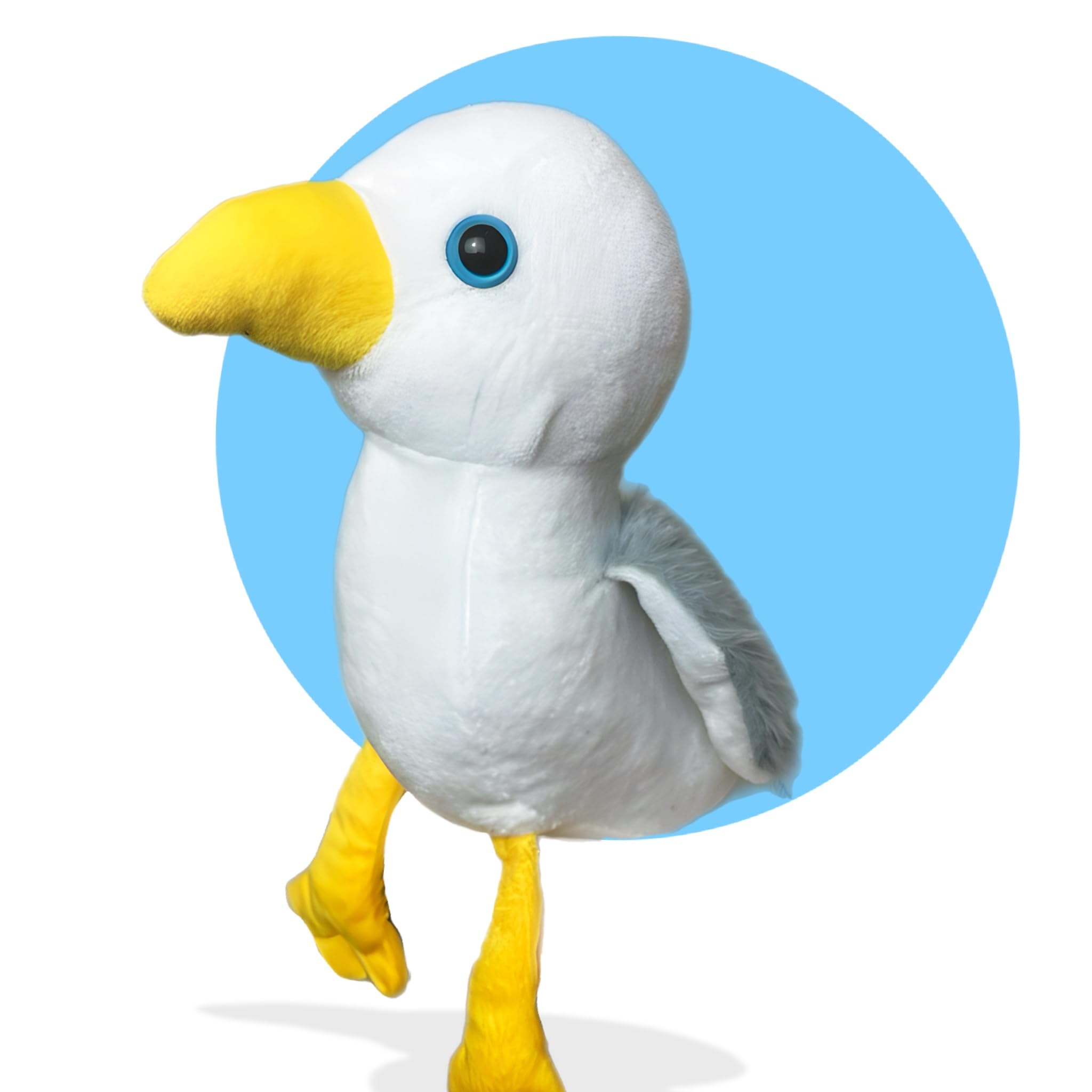 PMS Gully Seagull Plush Toy, Kids Gift, White, 25 cm (10 inches) - Image 2