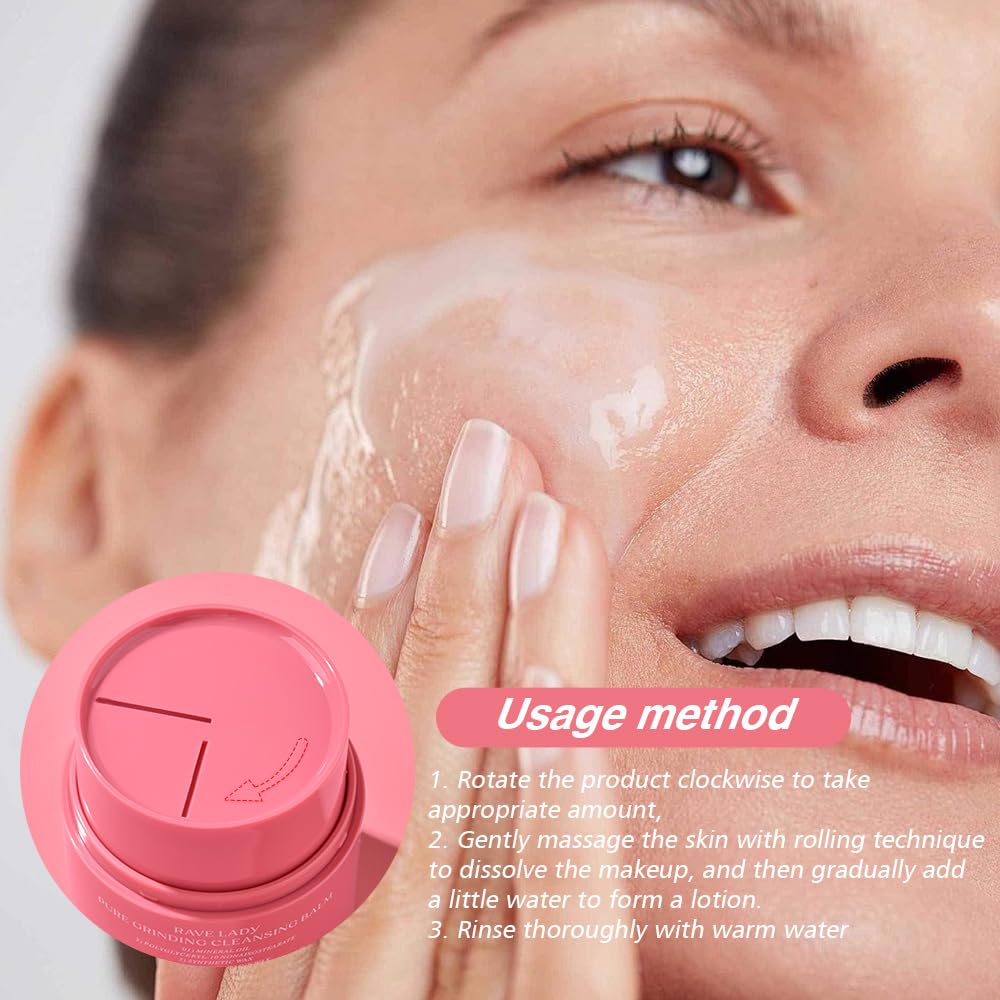 Pure Grinding Baume nettoyant pour le visage Huile nettoyante 50 ml