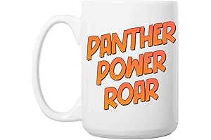 Empowering Panther Coffee Mug: A Daily Dose of Inspiration