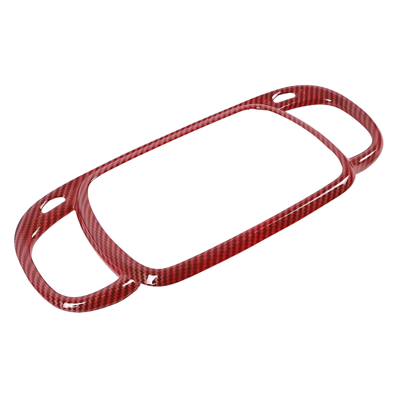 Dashboard Outlet Cover Compatible with Fiat for 500 2016-2026 Car Center Air Vent Trim Frame Air Outlet Decorative Cover Sticker