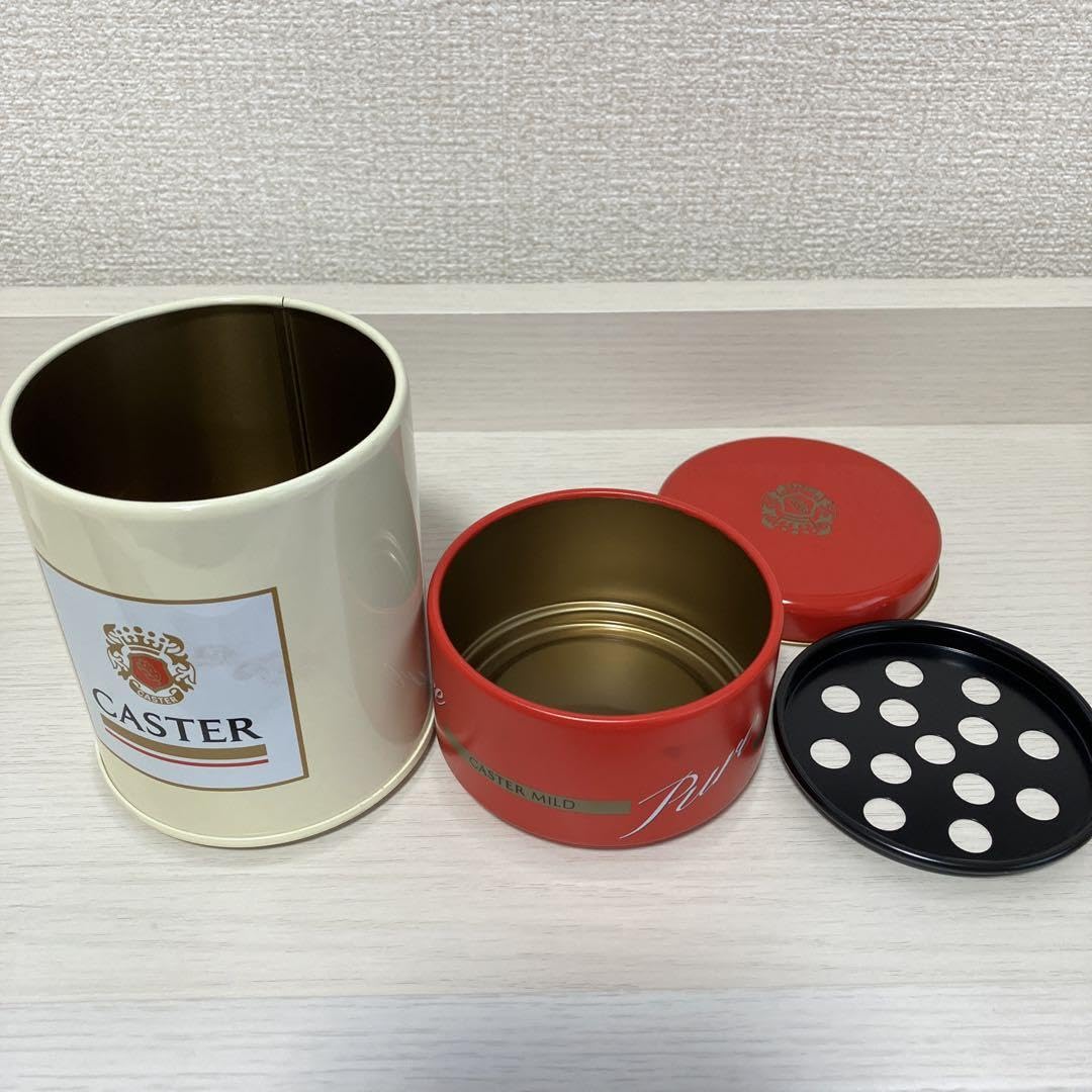 Amazon.co.jp: キャスター マルボロ 灰皿 レトロ 缶 タバコグッズ