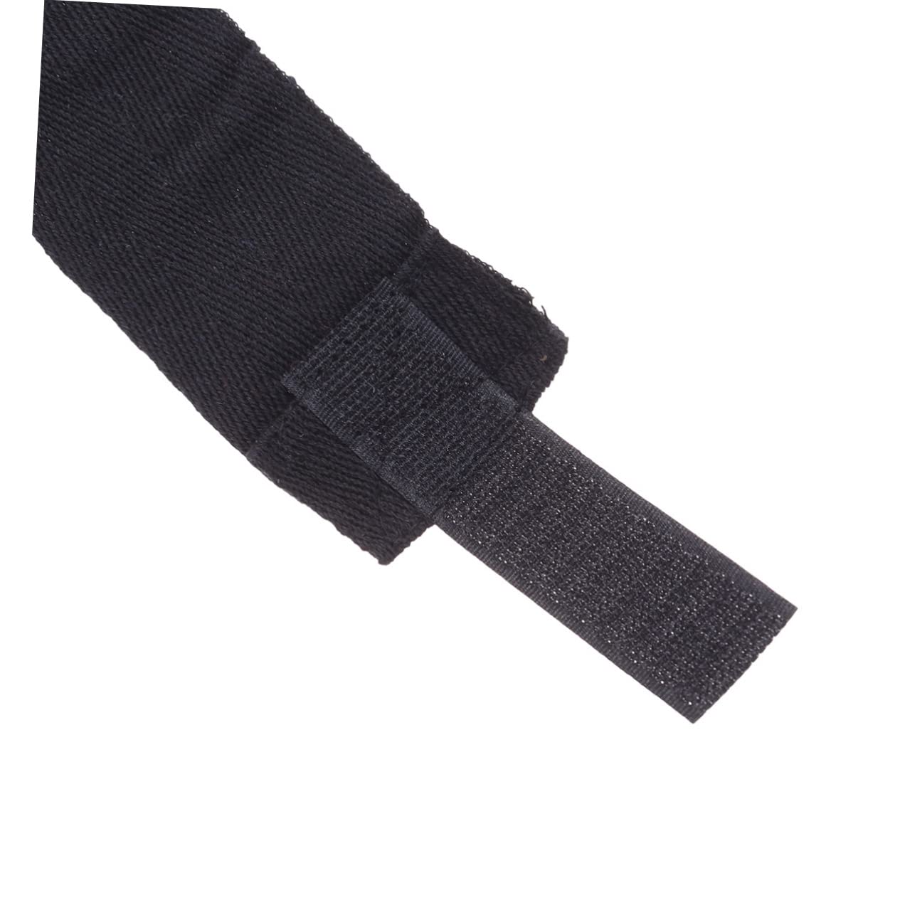 BRIGHTFUFU 1Pair Cotton Boxing Bandage Wrist Wraps Hand Protection Straps for Boxing Black Durable and Comfortable Wrist Support for Training and Sparring