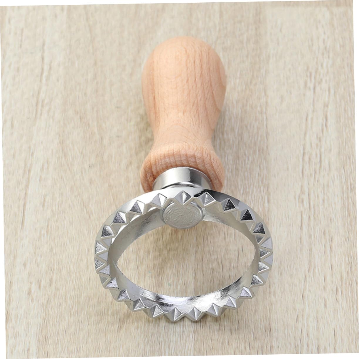 Hemobllo 4 Piezas Molde para Galletas de Madera Cortador de Galletas Encaje Molde Relieve para Pasteles para Hornear y Decorar Pasteles