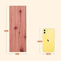 Vista 7 de Homode Tablones de cedro para armario, juego de 8 forros de cajones, lengüeta y ranura, paneles de madera de cedro aromático para almacenamiento